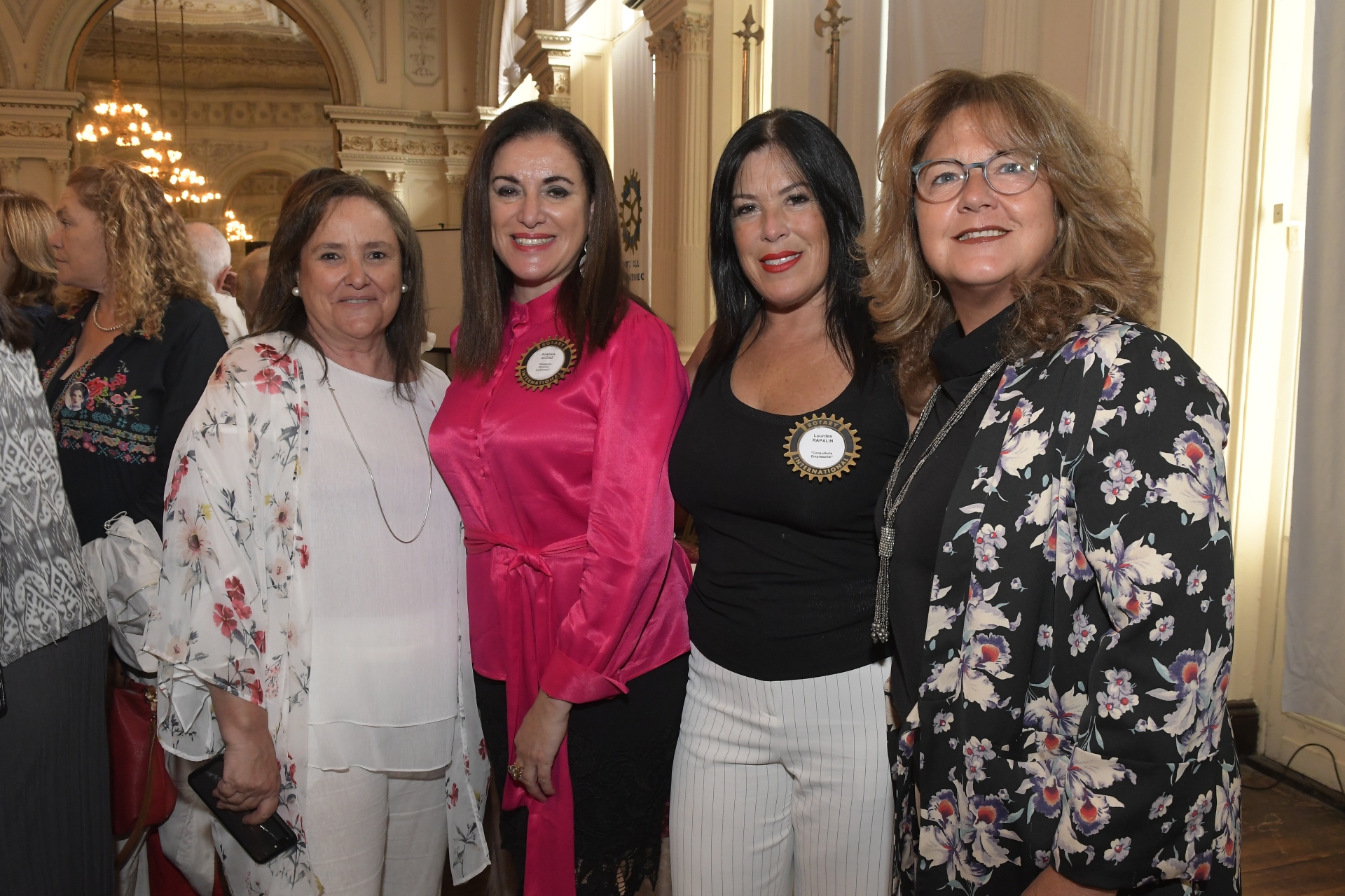 Ana Inés Varela, Anabel Aldaz, Lourdes Rapalin, Mónica Rossi.
