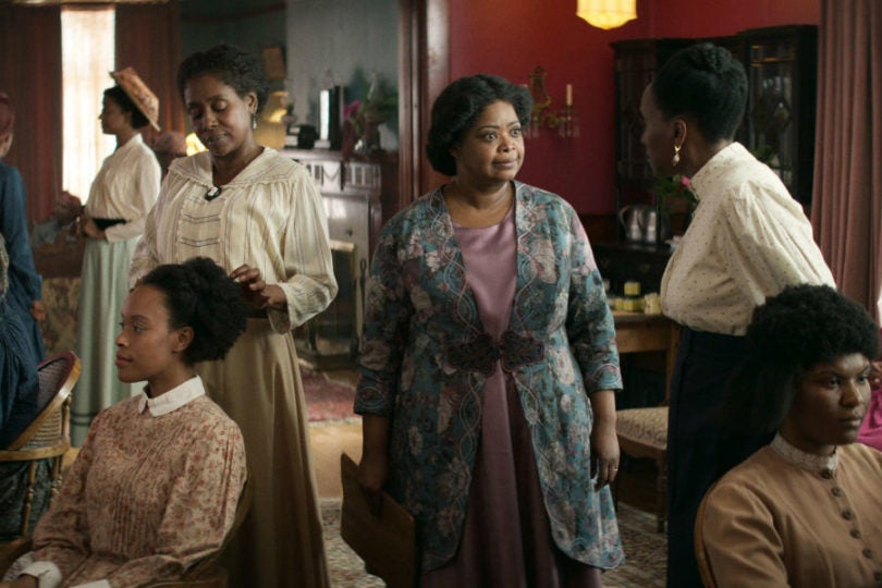 Octavia Spencer es Madam C.J. Walker en la serie de Netflix. Foto: Difusión