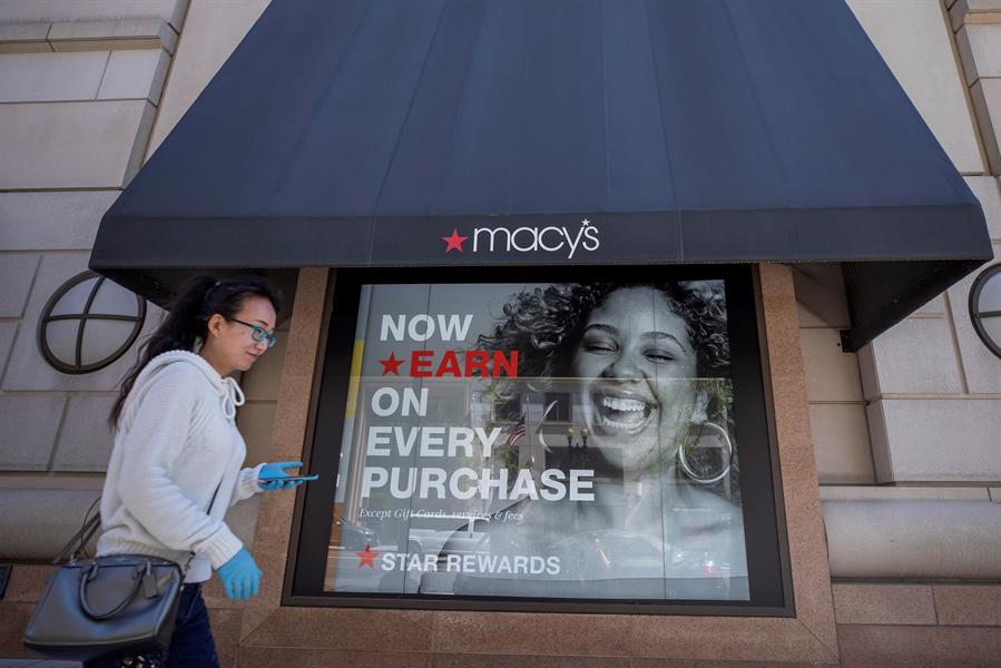 Tienda Macy's en Washington, Estados Unidos. Foto: EFE.