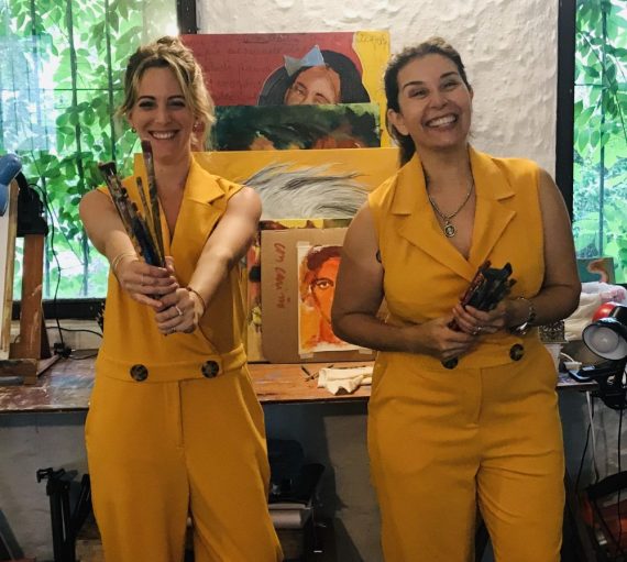 María Victoria Vazquez e Ivonne Soza