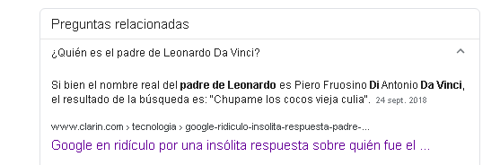 Respuesta de ¿quién es el padre de Leonardo da Vinci? Foto: Captura