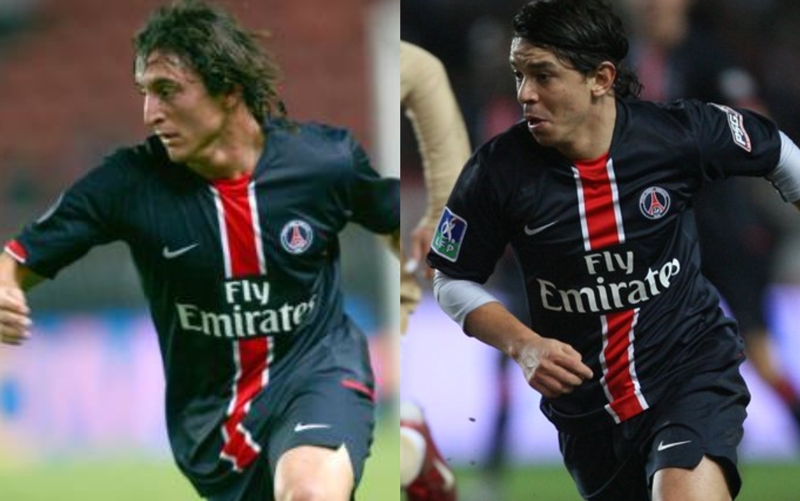 Cristian Rodríguez y Marcelo Gallardo.