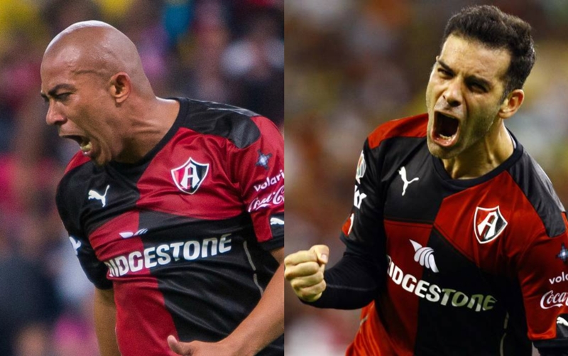 Egidio Arévalo Rios y Rafael Márquez.