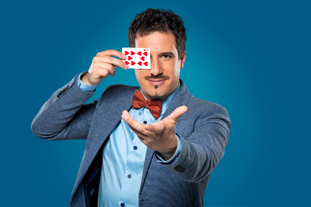 Matías Gonzalez preside el Club Uruguayo de magia. Foto: Difusión