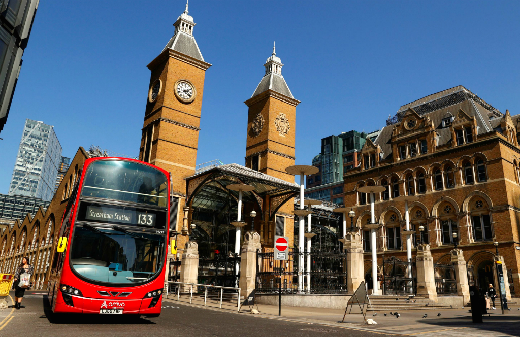 Londres en tiempos de coronavirus. Foto: Reuters