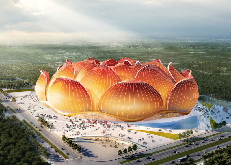 El nuevo estadio que estará ponto en China en 2022