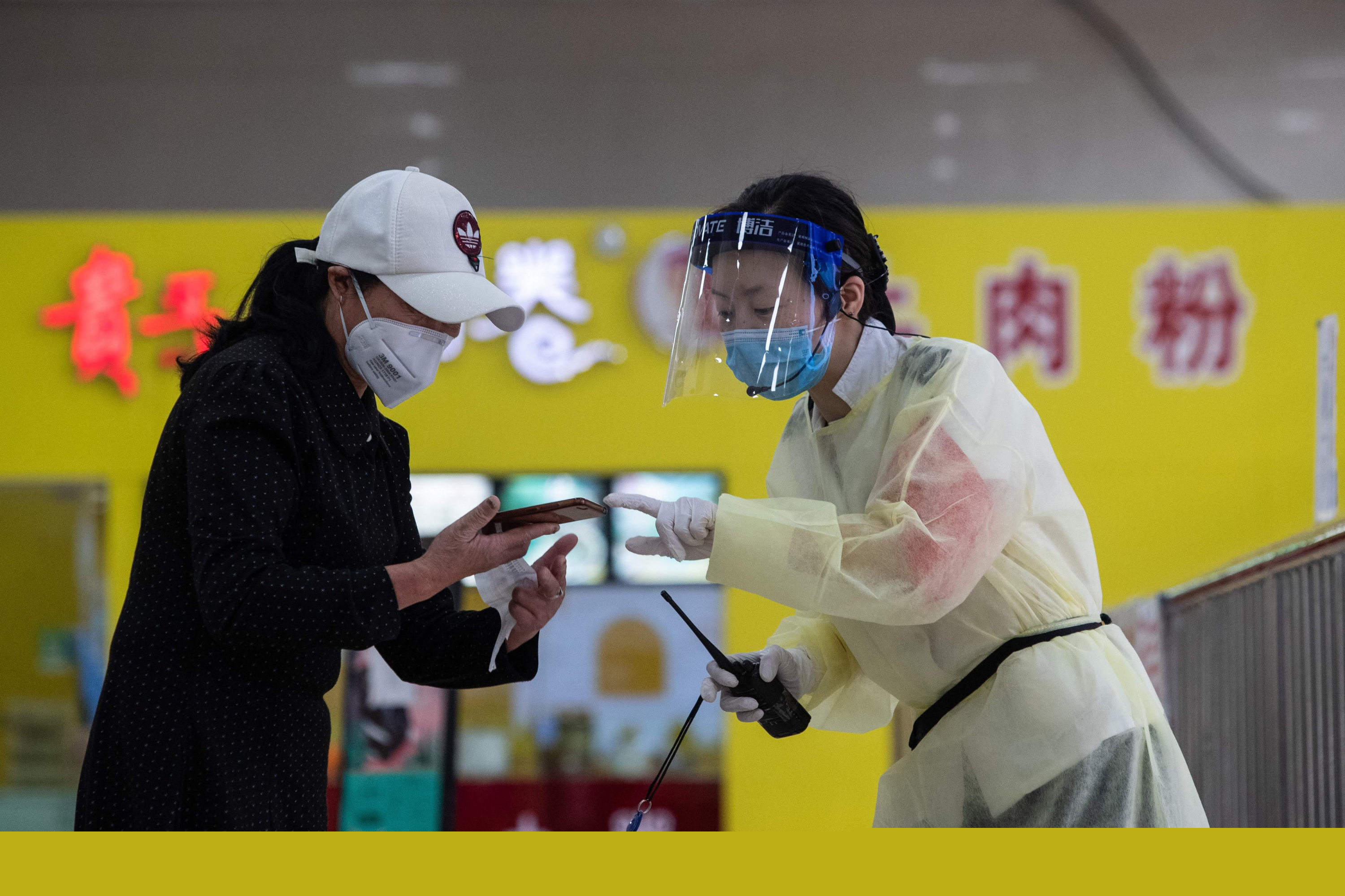 China tras la vuelta a la nueva normalidad después del coronavirus. Foto: AFP