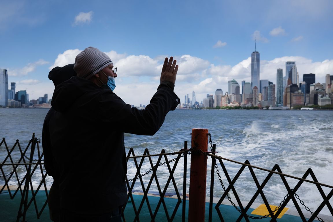 Coronavirus en Estados Unidos. Foto: AFP.