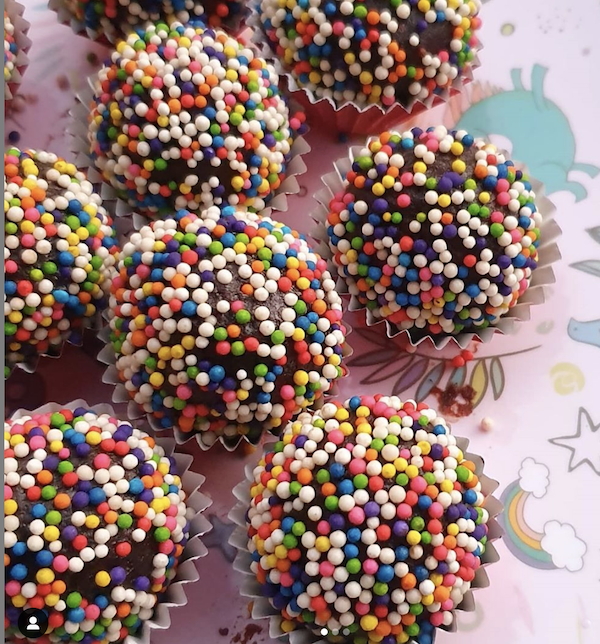 Trufas de chocolate. Foto: Mariana López Brito