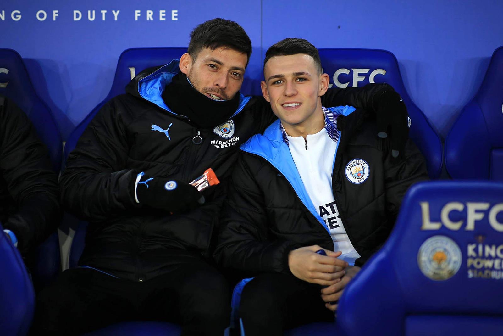 Presente y futuro: David Silva y Phil Foden en Manchester City. Foto: @PhilFoden