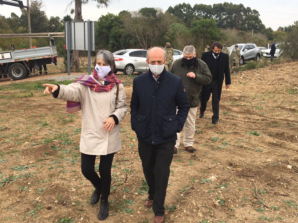 Javier García en el Batallón 14. Foto: Ministerio de Defensa.