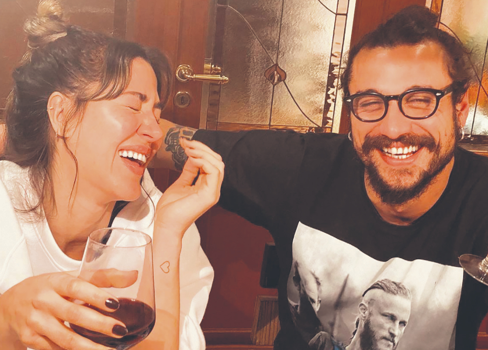 Jimena Barón y Daniel Osvaldo, juntos en 2020. Foto: Instagram @baronjimena