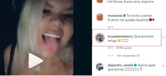 Los mensajes entre Morena y Bryan
