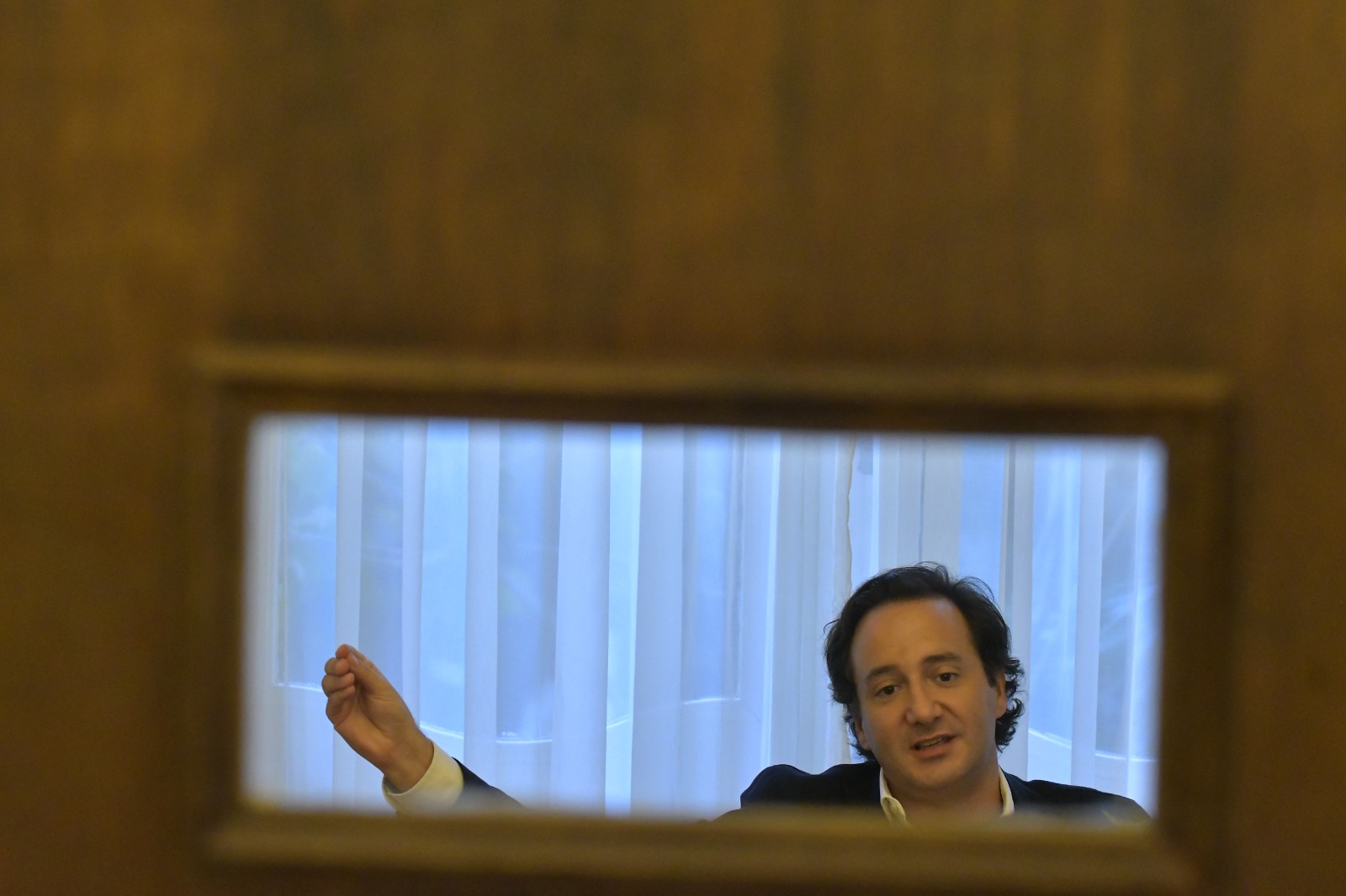 Ignacio Munyo en su oficina