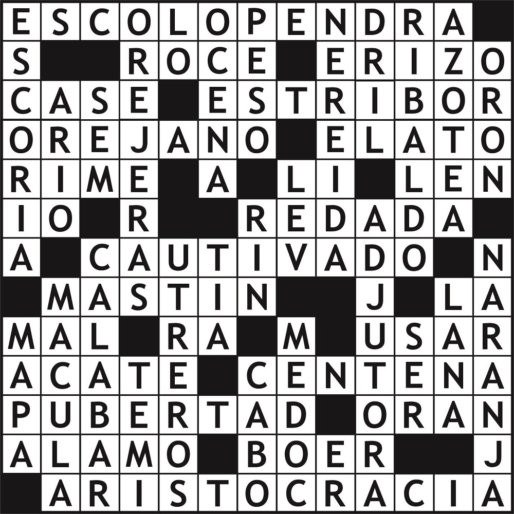 Solución del juego anterior