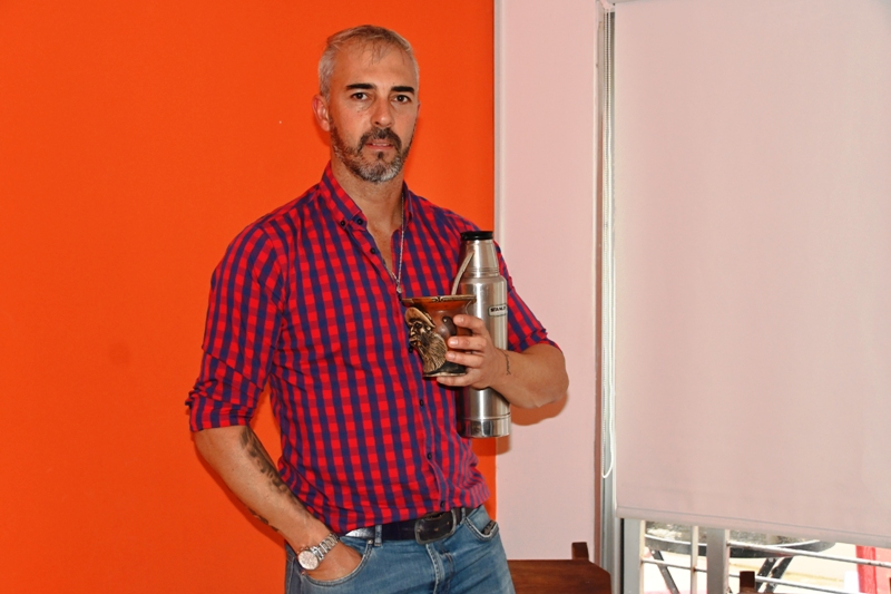 Jorge Delgado tiene hoy una escuela de fútbol en Maldonado. FOTO: Ricardo Figueredo.