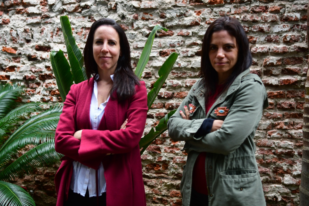 Adriana Loeff y Claudia Abend. Foto: Francisco Flores