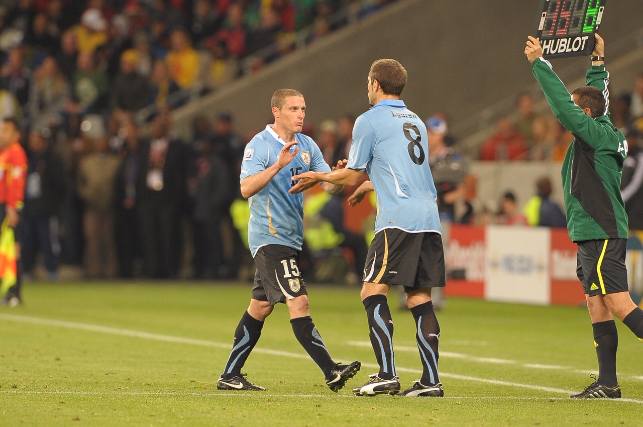 Sebastián Eguren en Sudáfrica 2010. Foto: Gerardo Pérez.