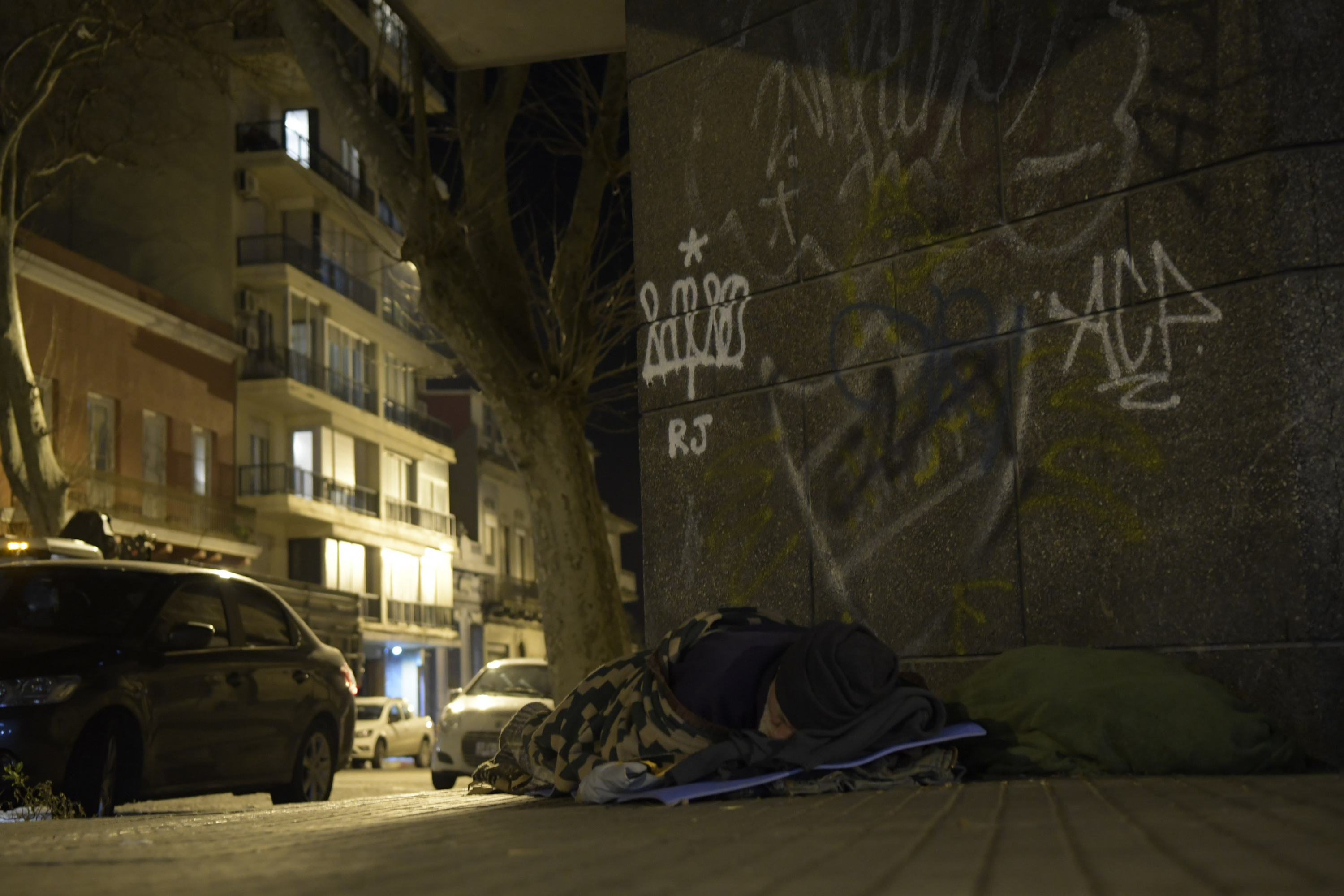 Situación de calle. Foto: Gerardo Pérez