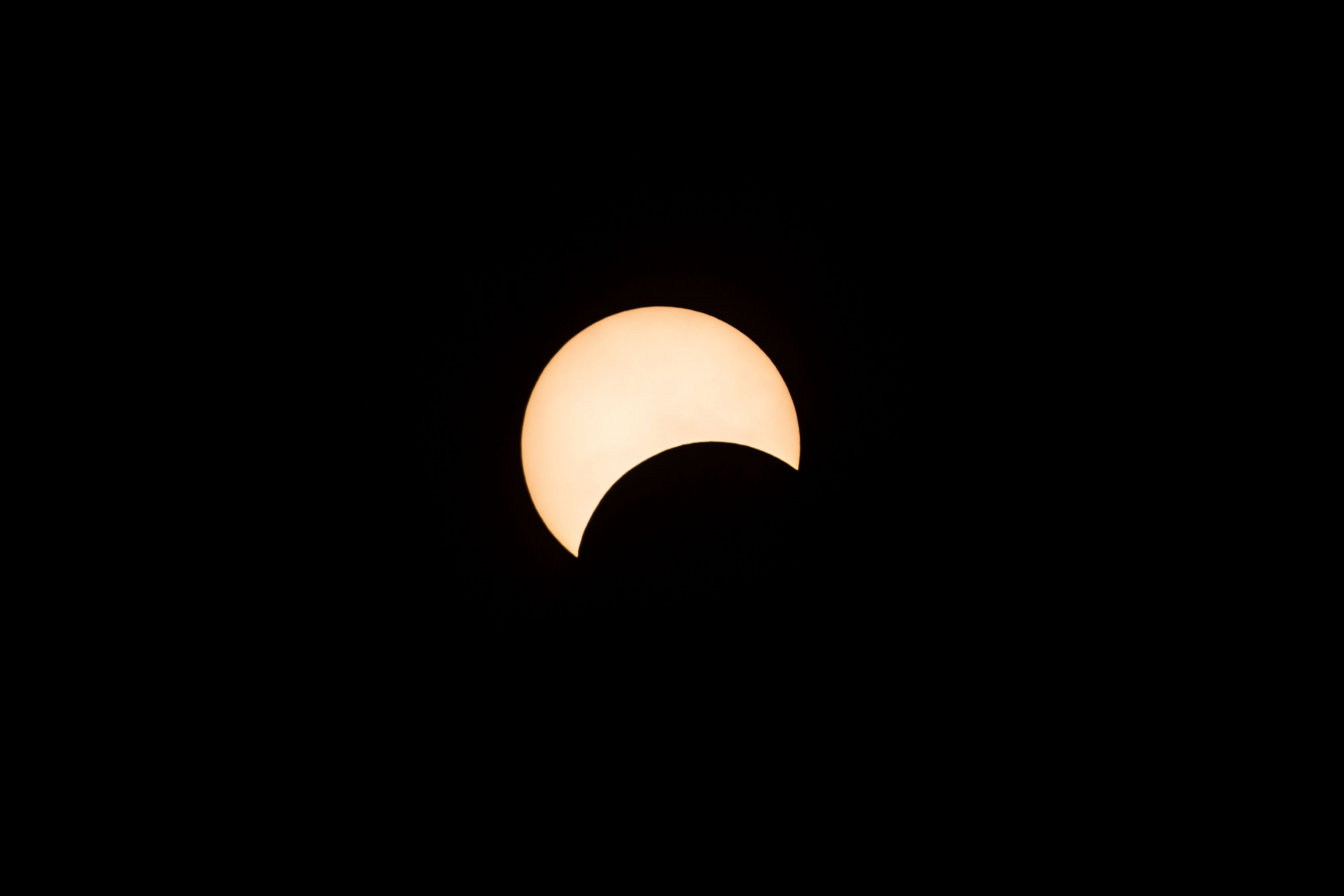 Eclipse solar. Foto: AFP