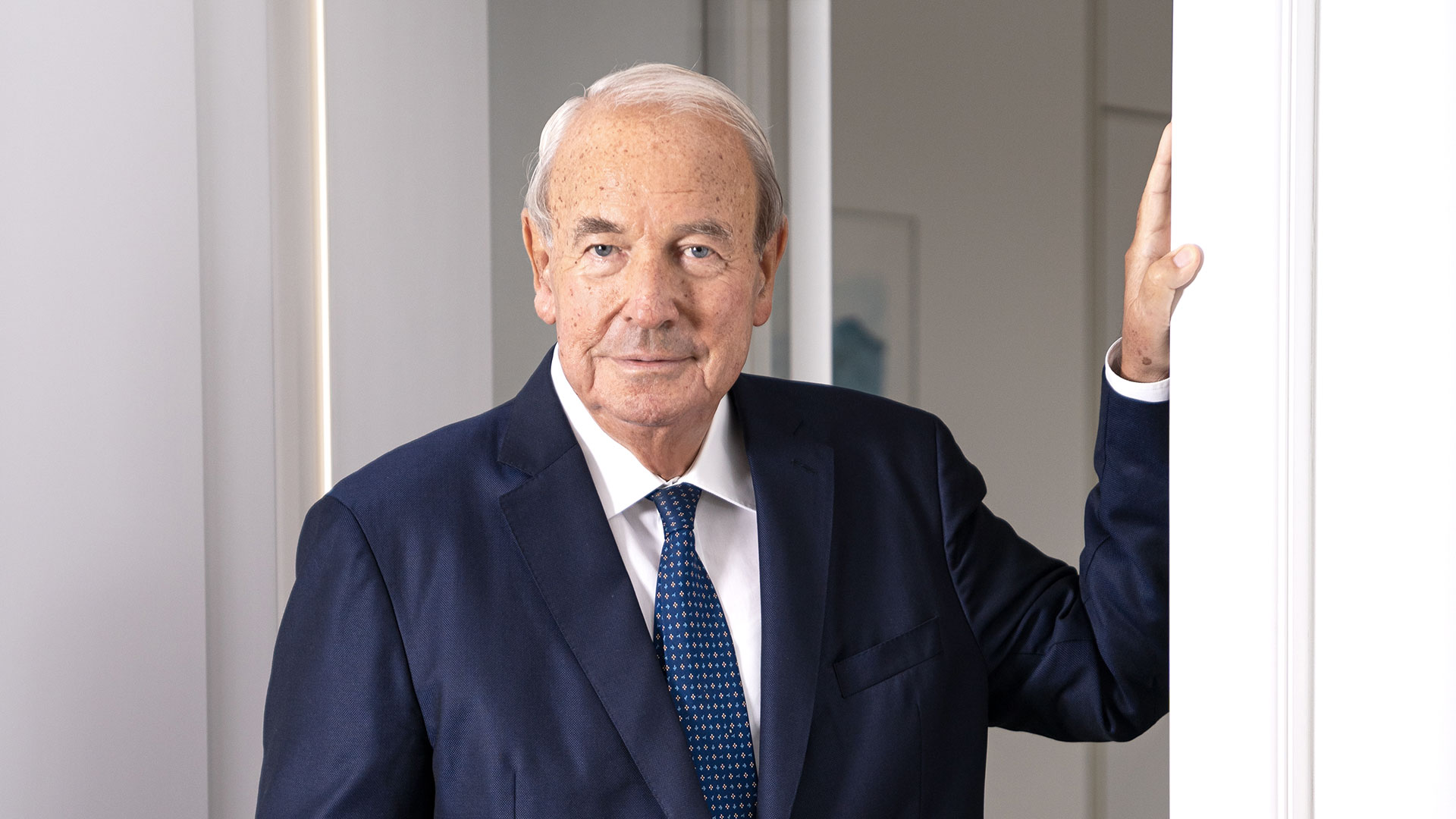 El multimillonario alemán Heinz Hermann Thiele. Foto: AFP