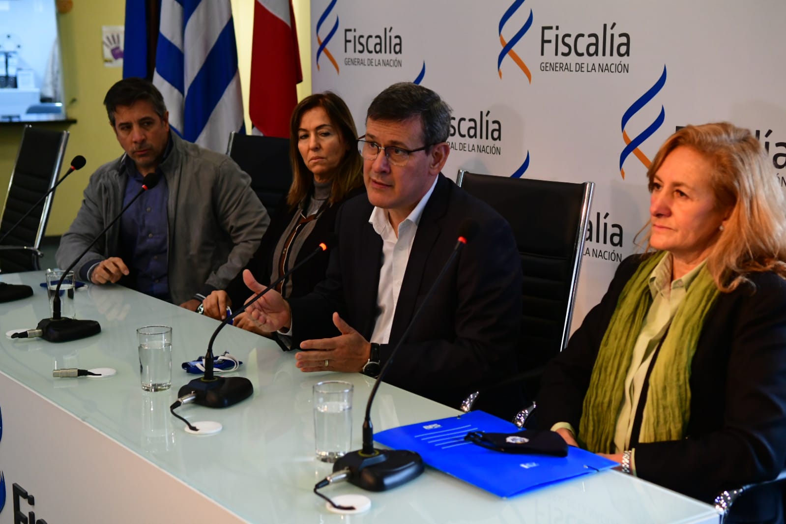 Jorge Díaz brindó una conferencia de prensa advirtiendo sobre nuevas modalidades de estafa. Foto: Francisco Flores