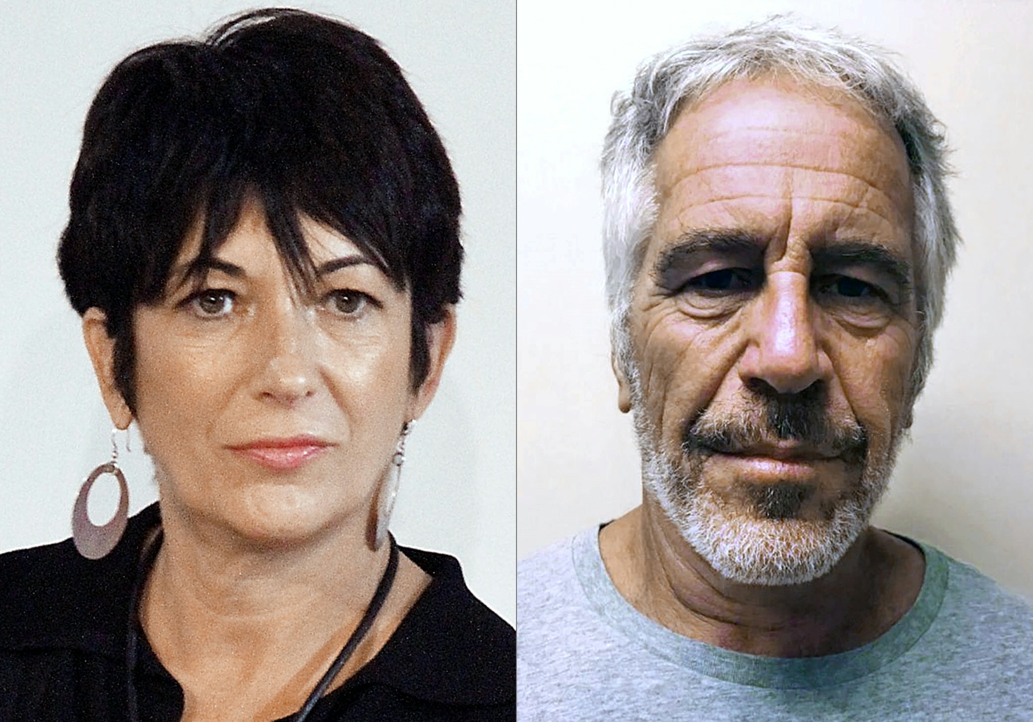 Ghislaine Maxwell y Epstein. Foto: AFP