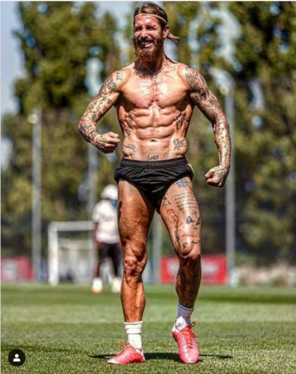 La foto que subió Sergio Ramos a Instagram