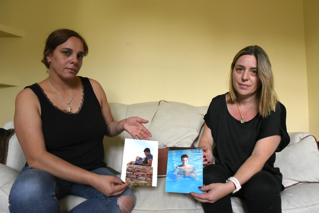 Homicidio de Franco Garcia y Joaquin Voltolini. Foto: Leonardo Mainé