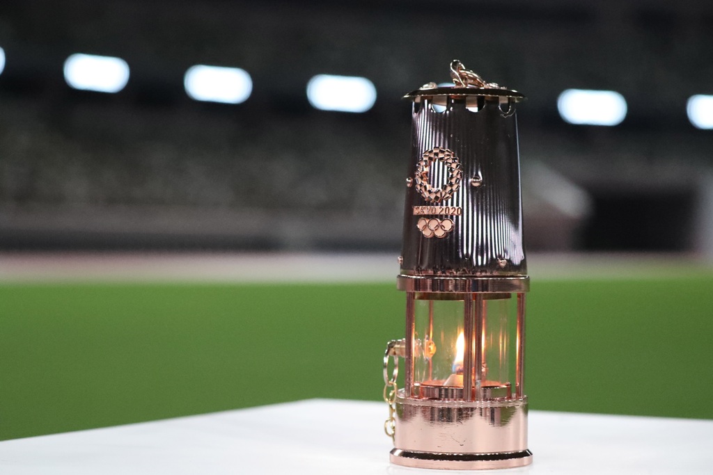 El Estadio Olímpico de Tokio se apronta para la gran cita. Foto: EFE.