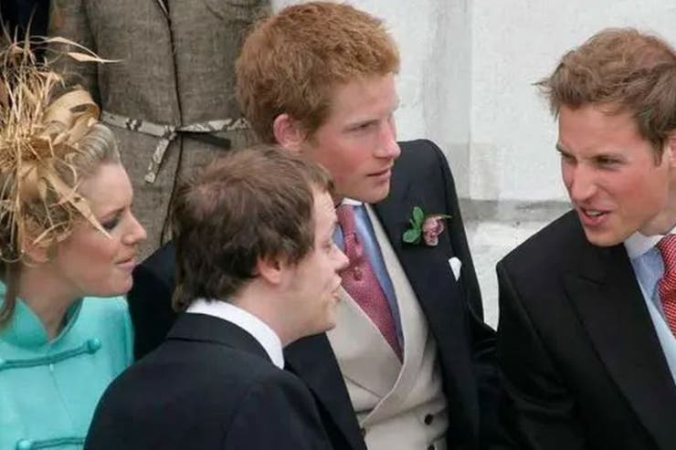 hermanastros de William y Harry
