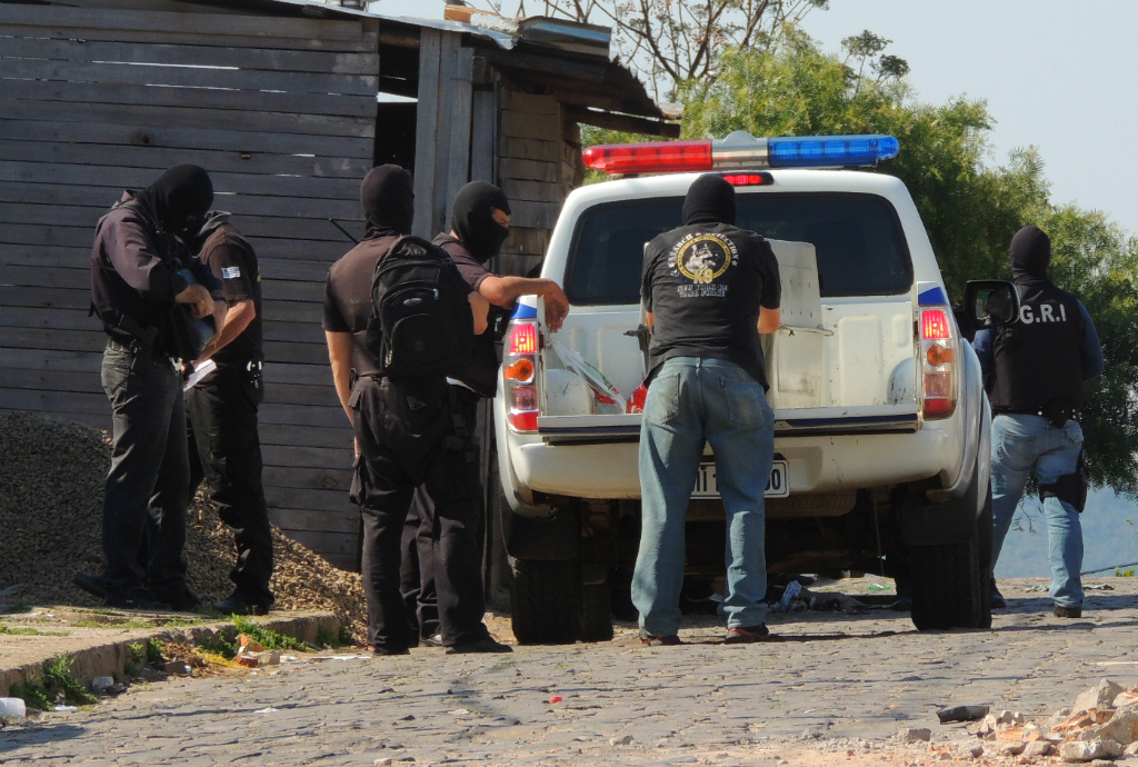 Operativo policial. Foto: Archivo El País
