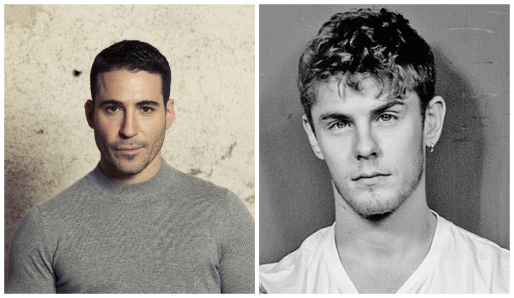 Miguel Ángel Silvestre y Patrick Criado