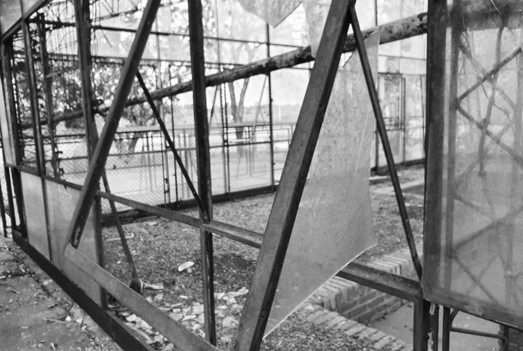 Así se encuentra actualmente el predio de funcionó hasta 2016 el zoológico sanducero. Foto: Santiago Balbis