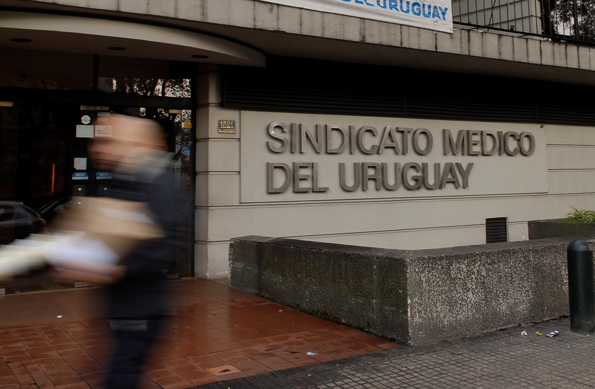 Sindicato Médico del Uruguay. Foto: archivo El País.
