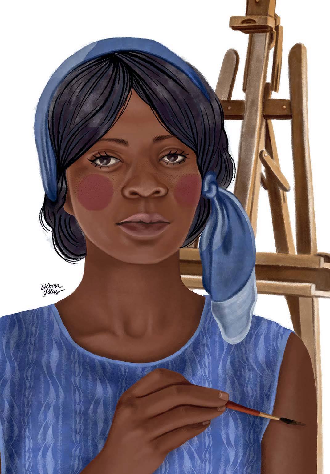 Ilustración de Maria Auxiliadora