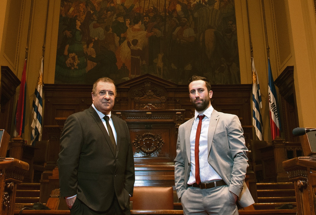 Nelson y Pablo Fernández. Foto: Leo Mainé