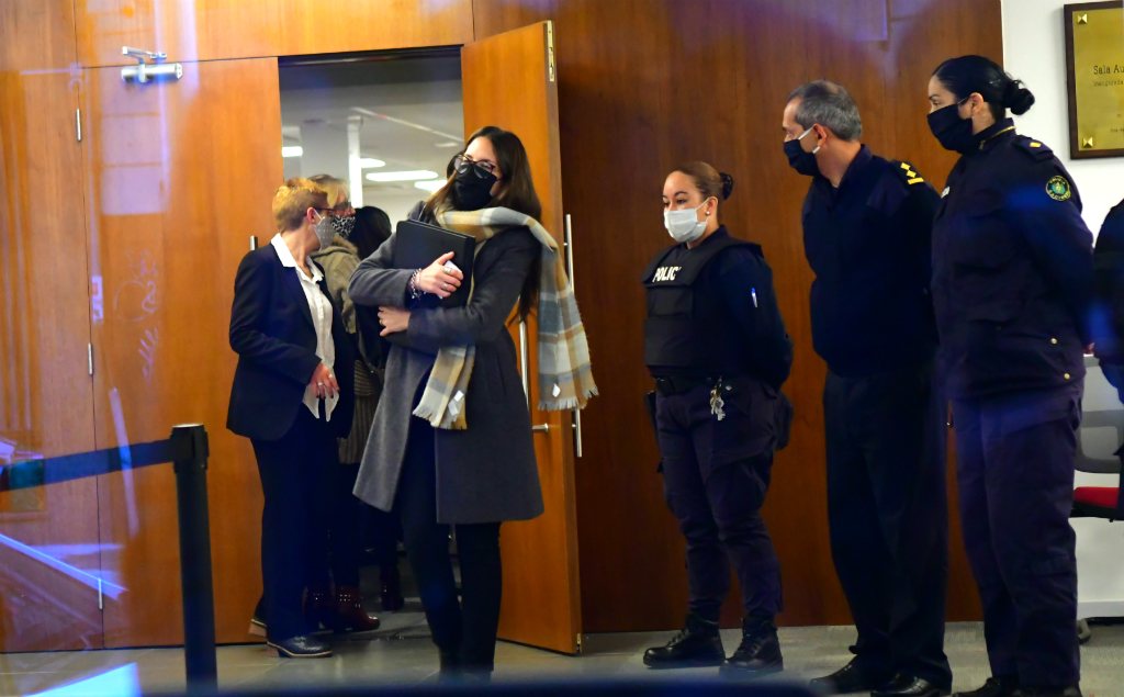 Audiencia judicial por la Operación Océano. Foto: Francisco Flores