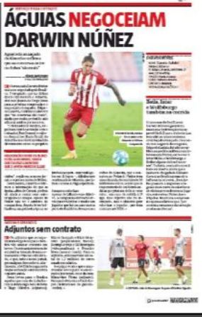 Así lo difundió el diario Record de Portugal