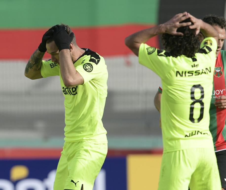 Peñarol perdió 2-0 con Deportivo Maldonado en el Campus. Foto: Gerardo Pérez.