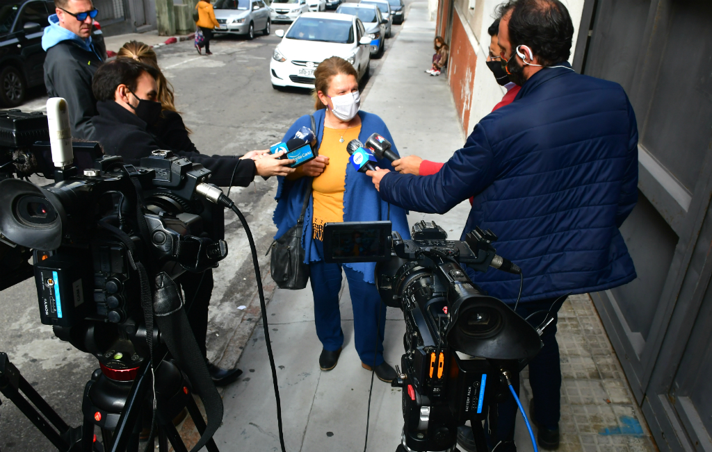 La fiscal Darviña Viera logró la formalización de 32 hombres; se trata de una investigación récord sobre explotación sexual. Foto: Francisco Flores