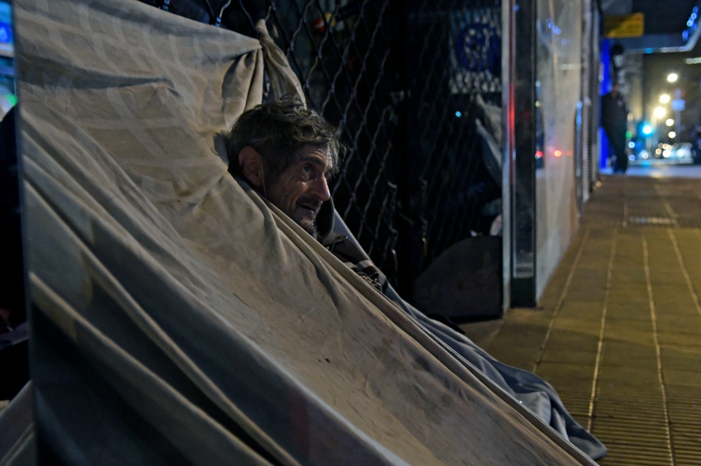Hombre en situación de calle. Foto: Gerardo Pérez