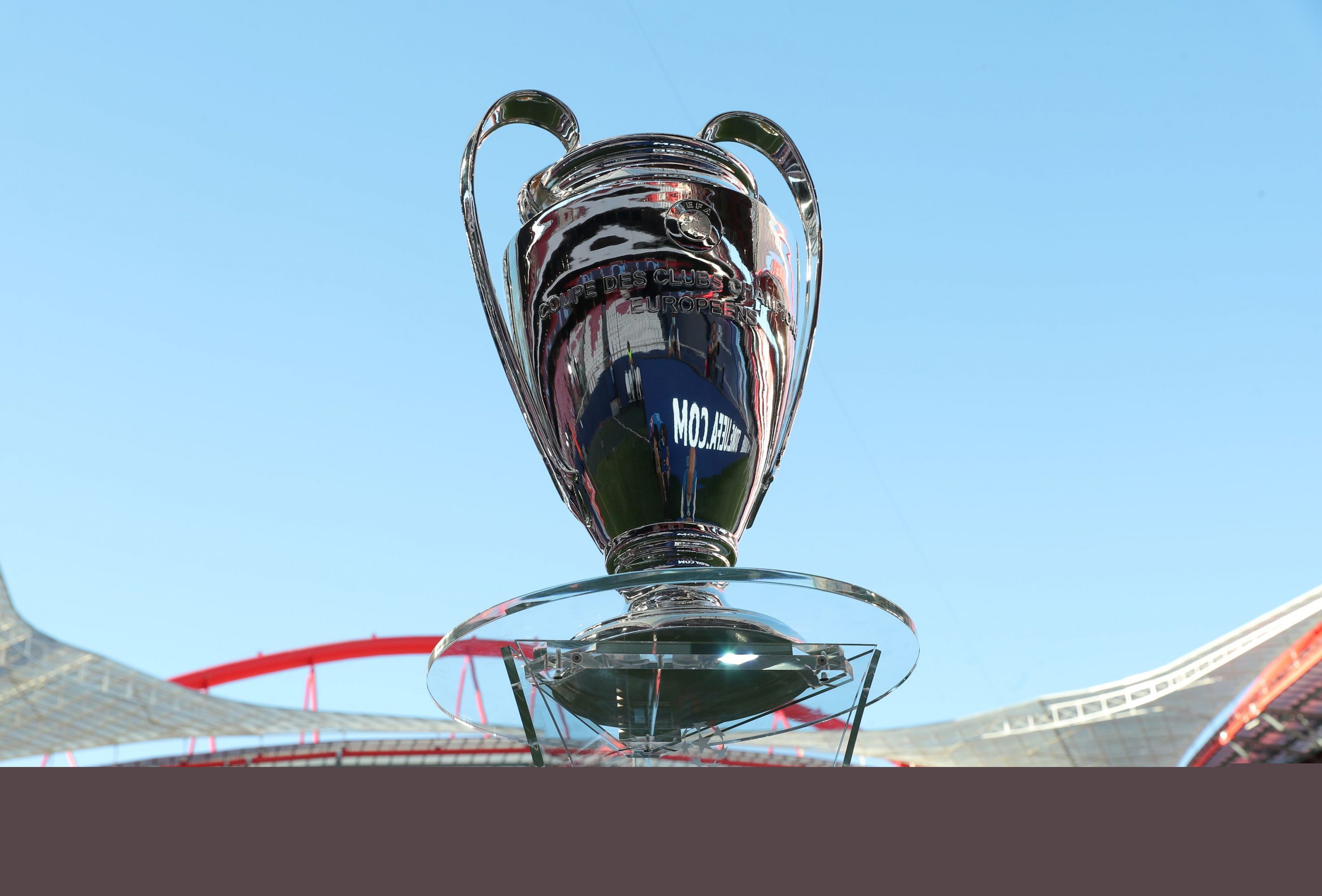 El trofeo de la Champions League. Foto: Reuters.