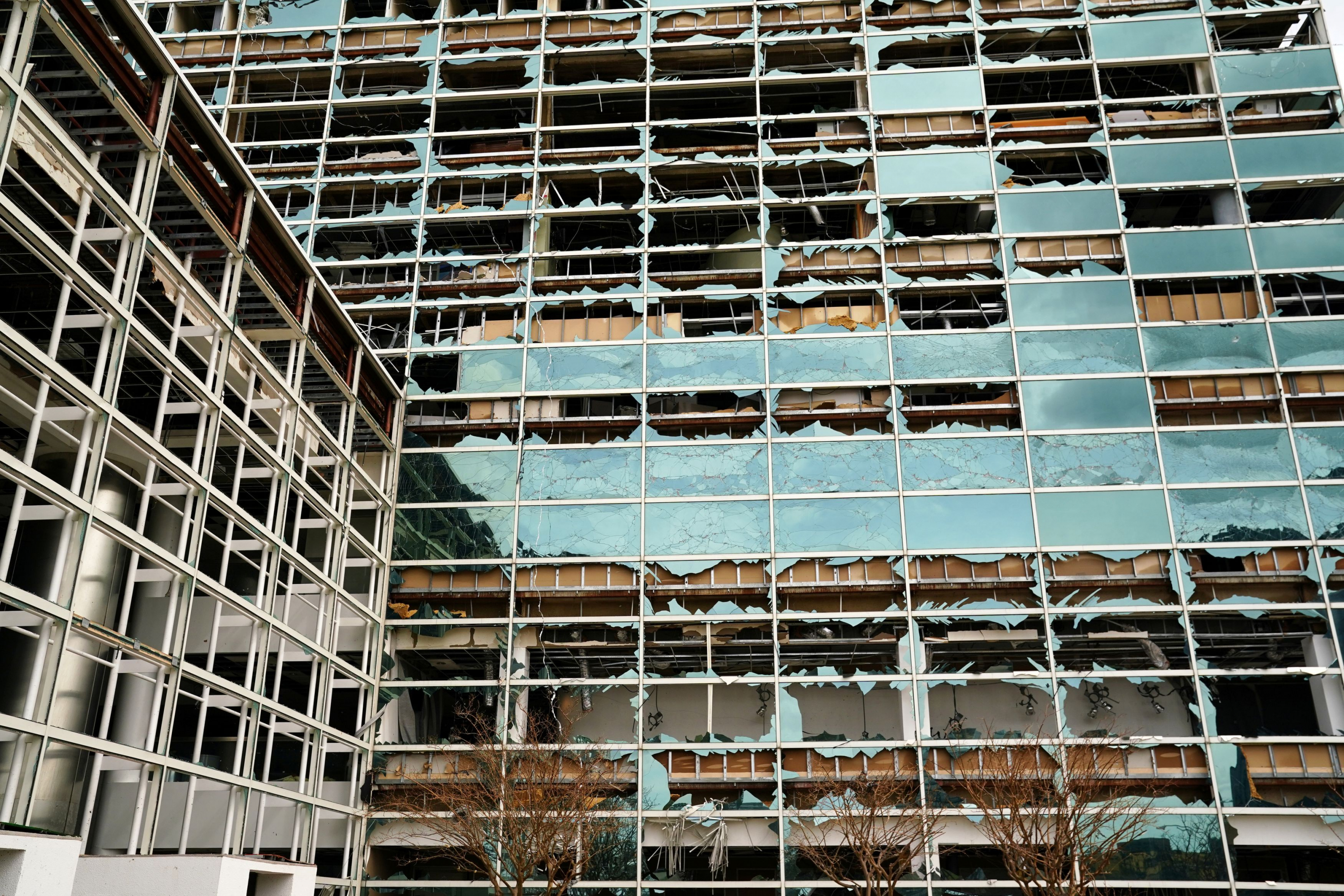 Destrozos en Estados Unidos por huracán. Foto: Reuters