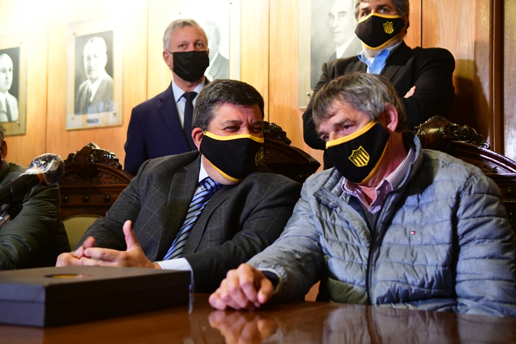 Jorge Barrera y Mario Saralegui. Foto:Francisco Flores.