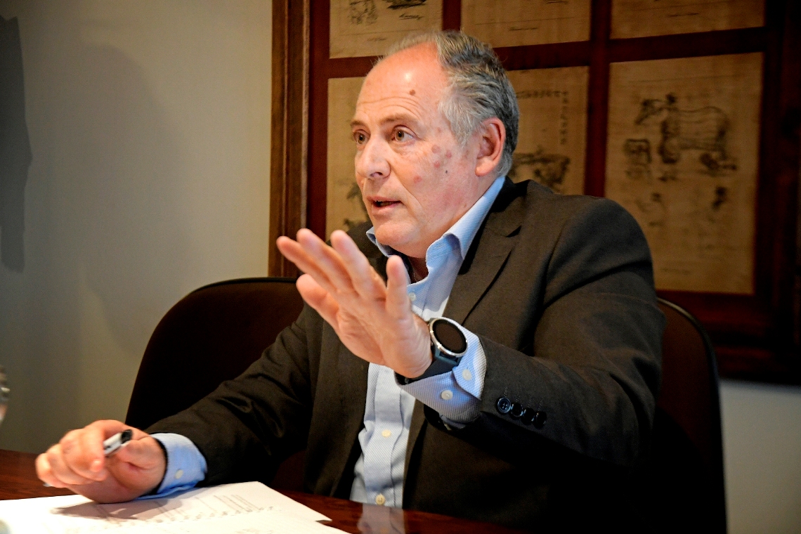 Eduardo Barbieri, Gerente General de BEVSA. Foto: El País