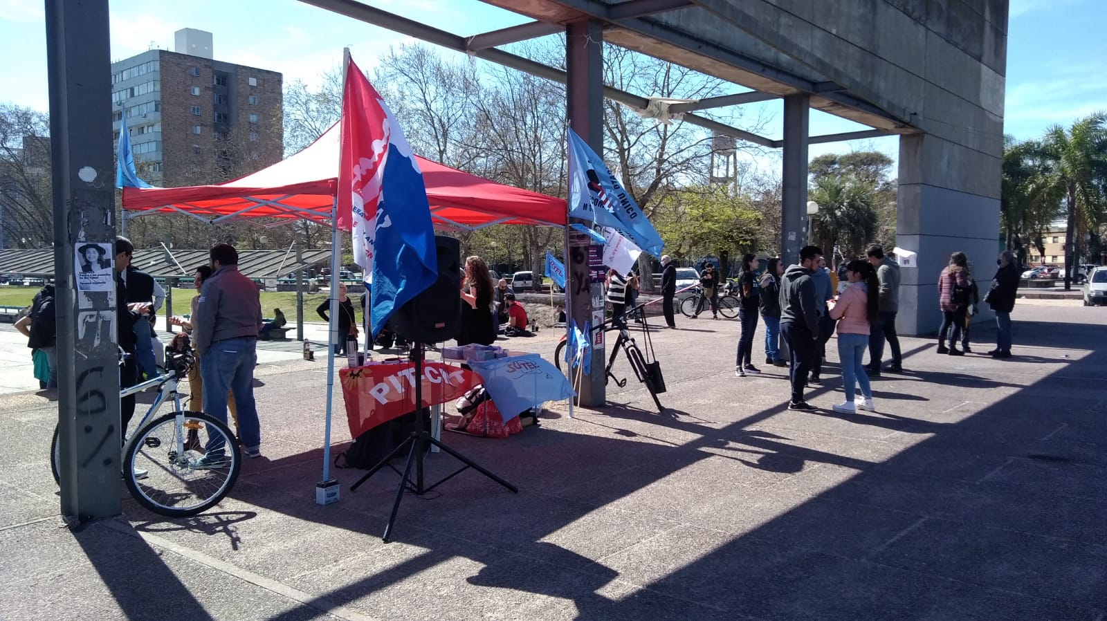 Paro general del Pit-Cnt. Foto: Leonardo Mainé.