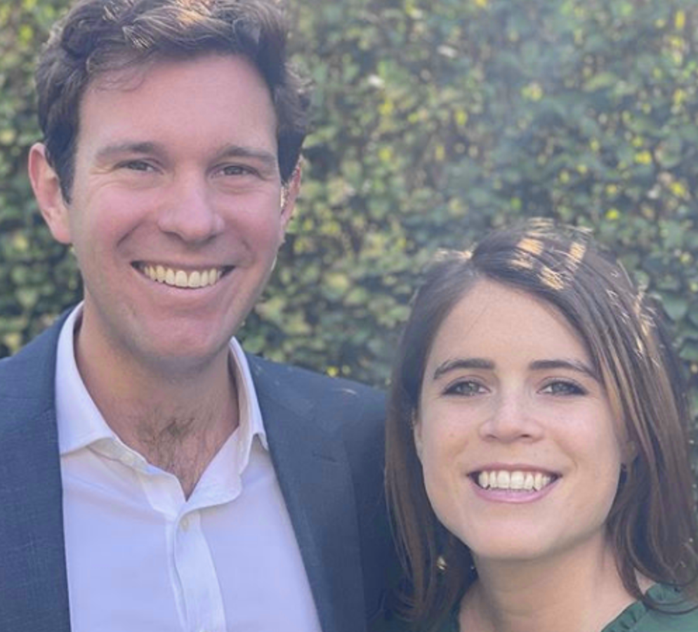 La princesa Eugenie y Jack Brooksbank. Foto: Insatgram