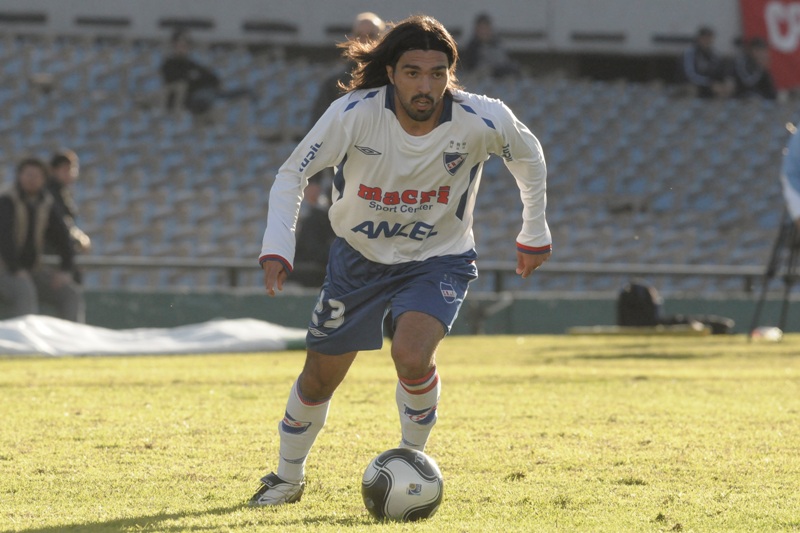 Jorge Cazulo durante su pasaje en Nacional. Foto: Archivo El País.