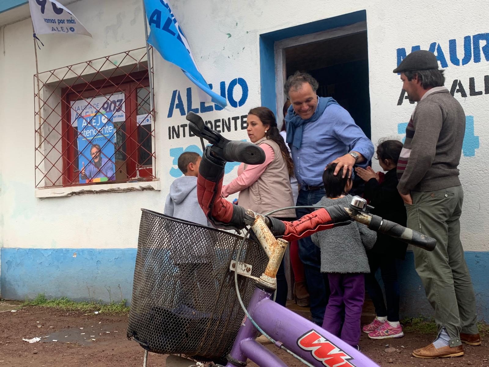 Alejo Umpiérrez se consolidó de madrugada ganador ante el Frente Amplio en Rocha. Foto: Guillermo Lorenzo.